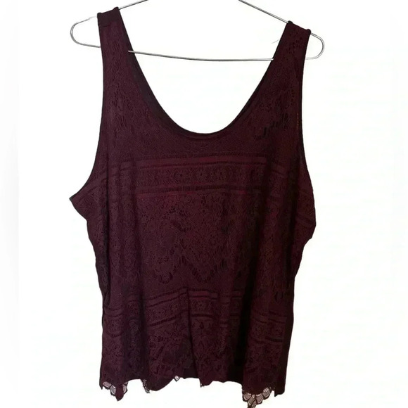Maurice’s Lace Tank Top ☀️ Size XXL - Picture 1 of 4